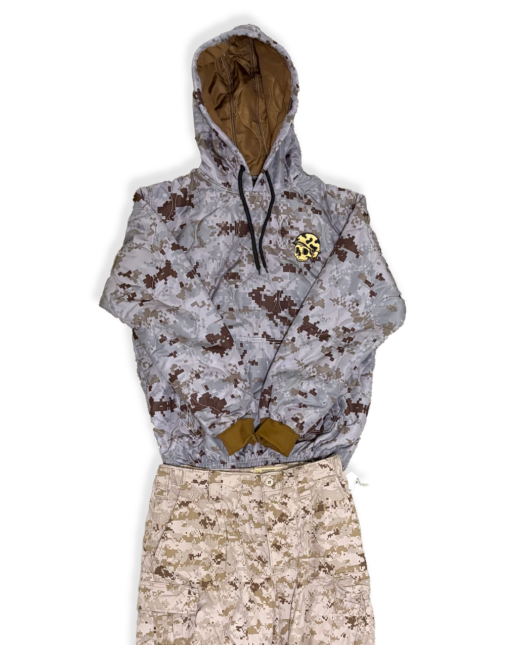 Woobie Hoodie - Desert Marpat V1