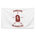 V25 Sinister - Flag (White)