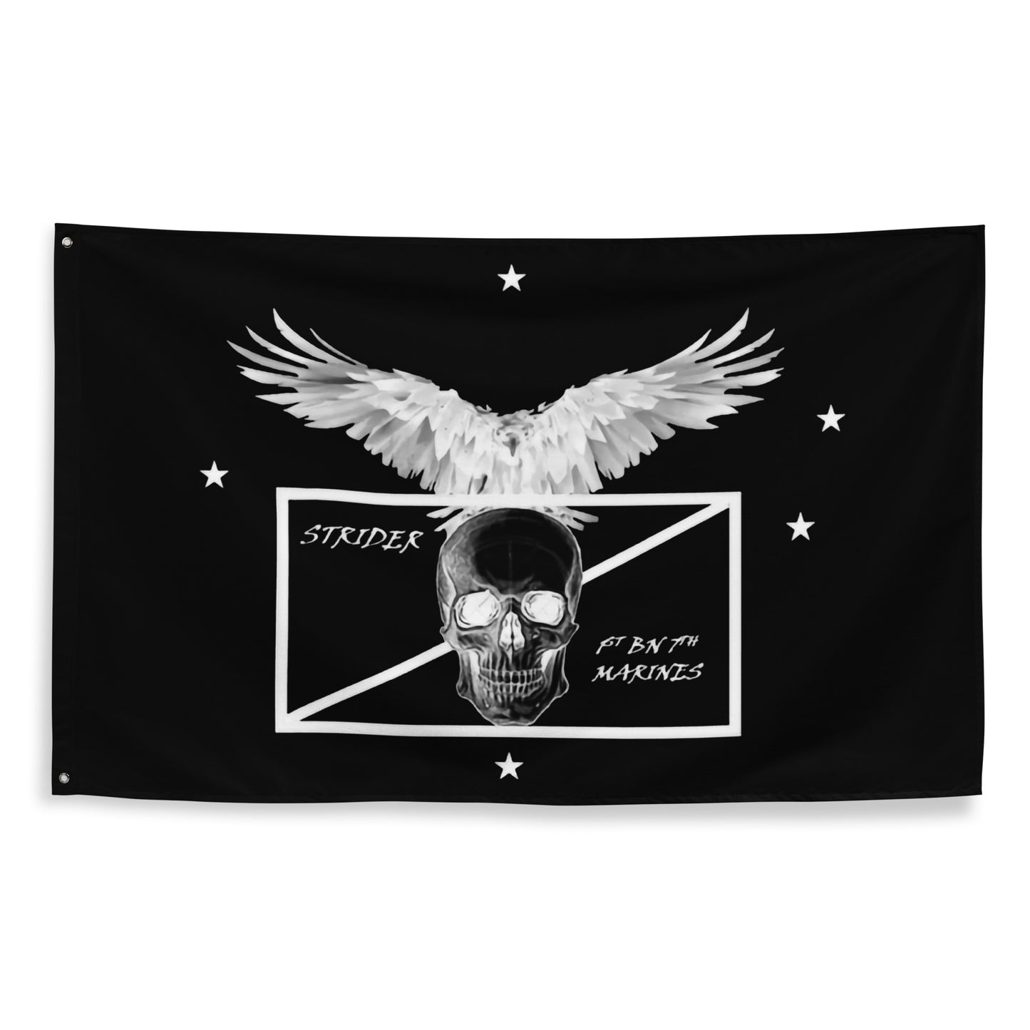 V17  Scout Plt - Flag (Black)