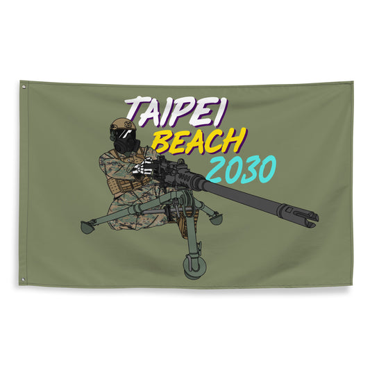 Teipei Beach - Flag