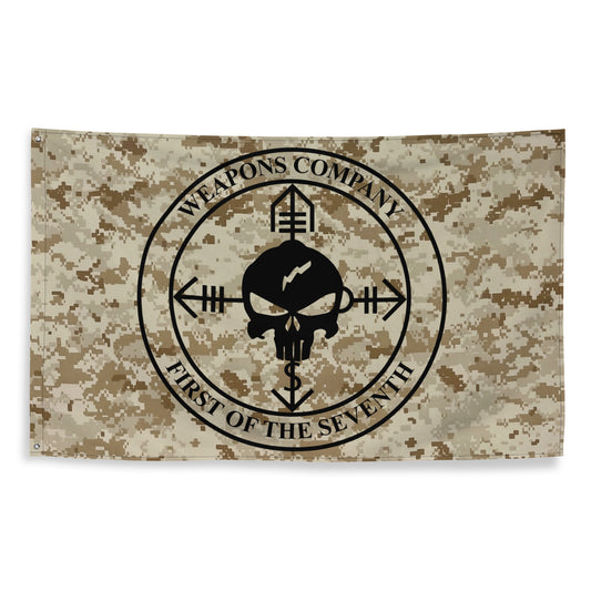 V17 WPNS Co - Flag Desert MARPAT